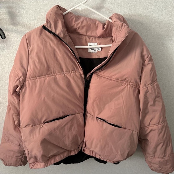 Princess Polly - Pink Puffer Jacket - Picture 1 of 3